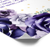 Princesse pourpre Quinceañera 8 tables Tableau de  (Coin)