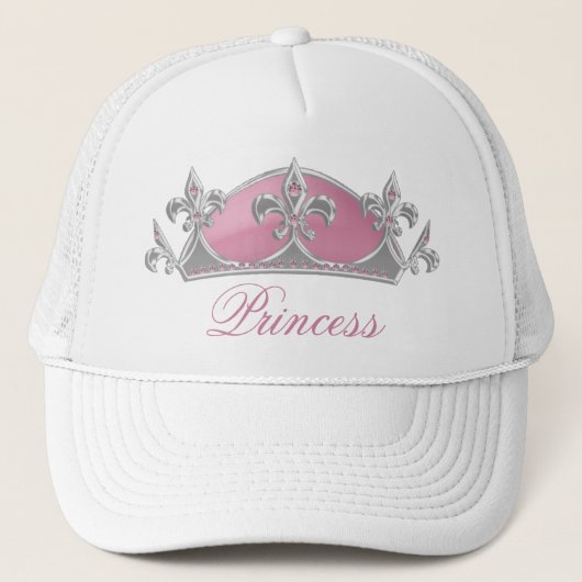 Princesse rose Crown avec le casquette de dames de (Devant)