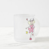 Princesse rose Mug d'ange (Devant droit)