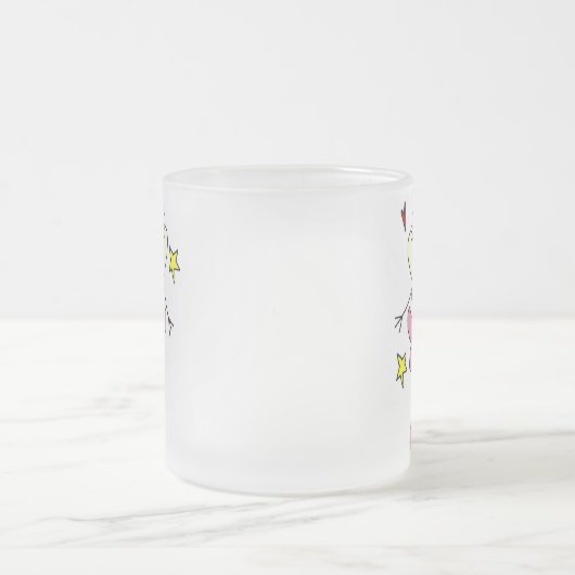 Princesse rose Mug d'ange (Centre)