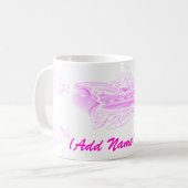 Princesse rose personnalisée - tasse (Devant gauche)