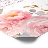 Princesse Rose Quinceañera 8 tables Tableau de siè (Coin)