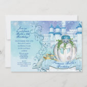 Princesse royale Cendrillon Invitations (Dos)