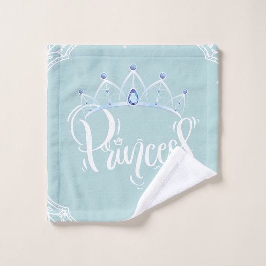 Princesse royale personnalisée (Gant de toilette)