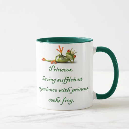 Princesse Seeks Frog Mug (Droite)