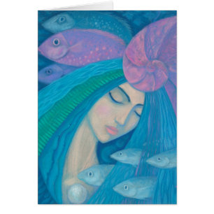 Princesse Sirène, Imaginaire sous-marin, Bleu rose