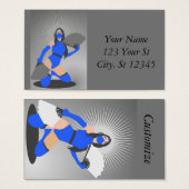 Princesse Thunder_Cove, guerrière masquée (Devant & derrière)