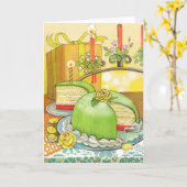 Princesse Torte Carte Anniversaire Par Christina S (Fleur jaune)