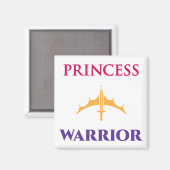 Princesse Warrior Magnet (Recto/Verso)