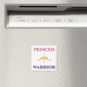 Princesse Warrior Magnet (In Situ (Lave-vaisselle))
