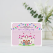 Princesses et Chevaliers Invitations de fête d'ann (Debout devant)