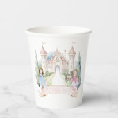 Princesses, Knachten en Dragons Fairy Tale Birthda Papieren Bekers (Voorkant)
