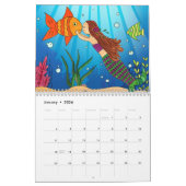 Princesses, licornes et sirènes Calendrier 2025 (Jan 2026)