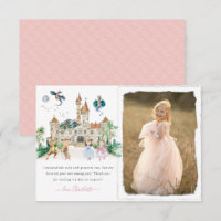 Princesses, nachten en dragons Fairy Tale Dank je 