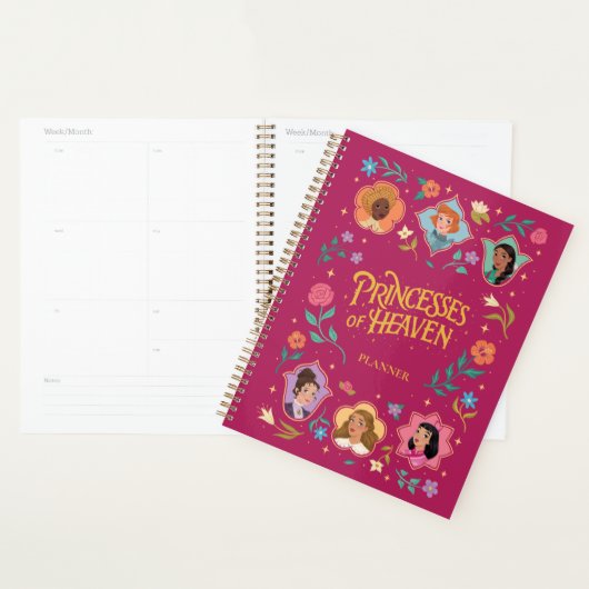 Princesses of Heaven™ Planner Undated (Devant avec enveloppe)