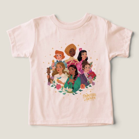 Princesses of Heaven™ Toddler T-Shirt (Design Recto)