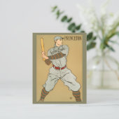  Princeton Baseball Player van Penfield Briefkaart (Staand voorkant)