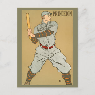  Princeton Baseball Player van Penfield Briefkaart