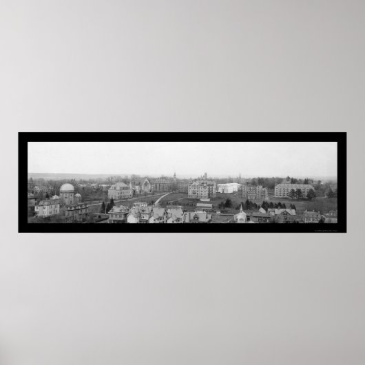 Princeton College, NJ Foto 1895 Poster (Voorkant)