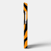 Princeton Oranje Zebra Print Case-Mate iPhone Case (Achterkant / Links)
