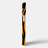 Princeton Oranje Zebra Print Case-Mate iPhone Case (Achterkant / Rechts)