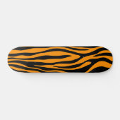 Princeton Oranje Zebra Print Skateboard (Horizontaal)