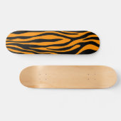 Princeton Oranje Zebra Print Skateboard (Horizontaal)