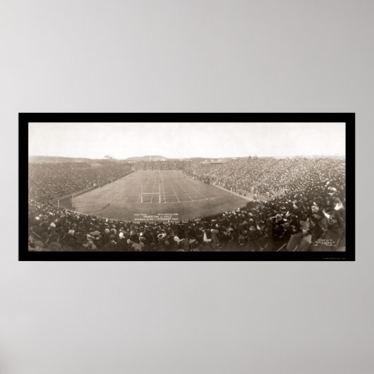 Princeton Yale Game Foto 1905 Poster (Voorkant)