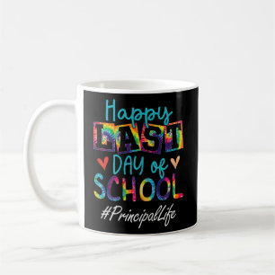 Principal Happy Laatste Dag van School Grappige Vr Koffiemok