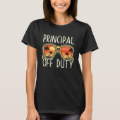 Principal of Duty Zonnebril Strand Vakantie Appre T-shirt (Voorkant)