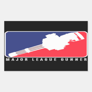 PRINCIPALE LIGUE GUNNER   MINIGUN STICKER