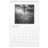 Principalement Wild (fleurs), volume 2, Calendrier (Mar 2027)