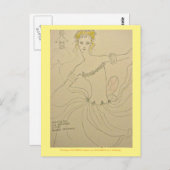 Principe Sylphide in ballet Briefkaart (Voorkant / Achterkant)