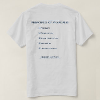 Principes van bewustzijn t-shirt