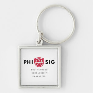 Principes van Phi Sigma Kappa Sleutelhanger