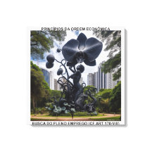 PRINCÍPIOS DA ORDEM ECONÔMICA - CANVAS esticada