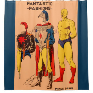 Prins Barin uit de jaren '30 van Flash Gordon Douchegordijn