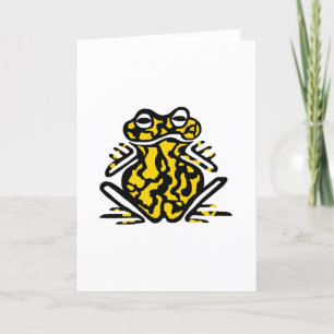 Prins Charmant! - Corroboree Frog - Wildlife card Kaart