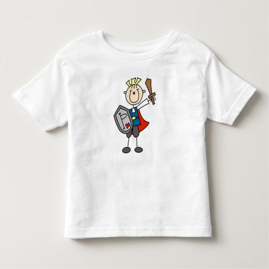 Prins Charmant Met Zwaard Kinder Shirts (Voorkant)