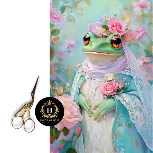 Prins Charmante Kikker Paas Decor Decoupage Tissuepapier