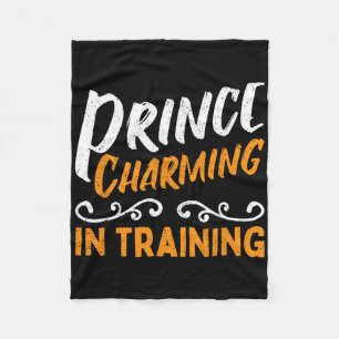 Prins Charming in training Fairy Tale Hero Fleece Deken