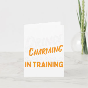 Prins Charming in training Fairy Tale Hero Kaart