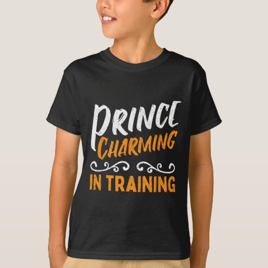 Prins Charming in training Fairy Tale Hero T-shirt (Voorkant)