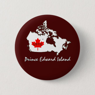 Prins Edward Eilanden passen de speld van de Ronde Button 5,7 Cm