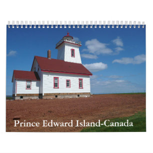 Prins Edwardeiland-Canada Kalender