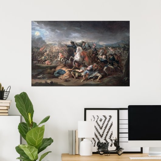 Prins Eugene van Savoy op het Siege van Poster (Thuiskantoor)