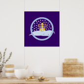 Prins George van Cambridge Pillow en Crown Poster (Keuken)