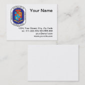 Prins George's graafzoet Visitekaartje (Voorkant / Achterkant)