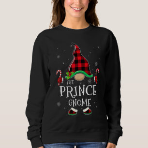Prins Gnome Buffalo Plaid Overeenkomende Familie K Trui