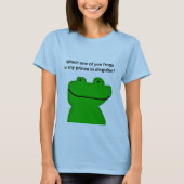 Prins in vermomming T-shirt (Voorkant)